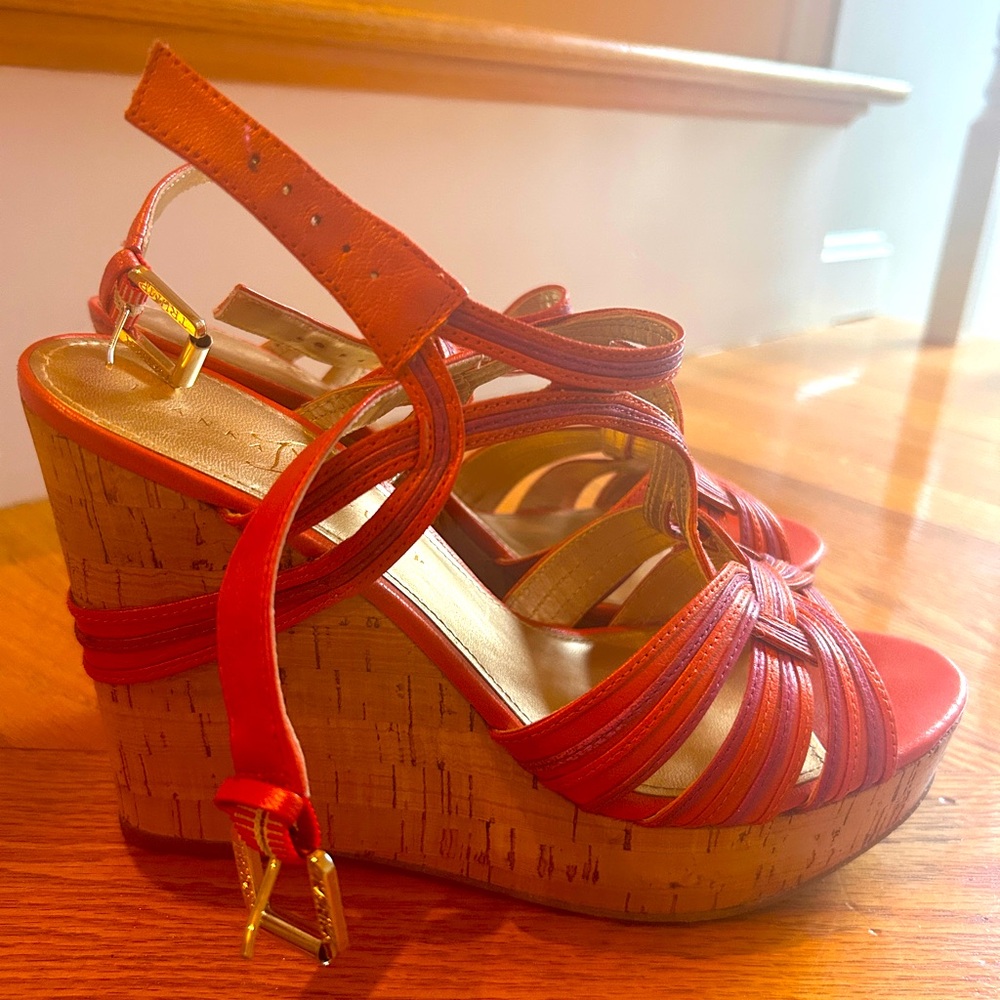 Ivanka Trump- Honey Wedge Sandal